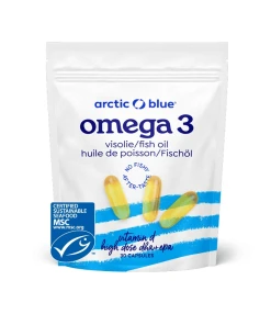 Arctic Blue - Fish Oil High Dose DHA + EPA with Vitamin D - 30 caps
