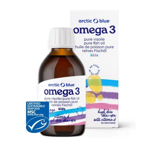 Arctic Blue - Pure Fish Oil Kids DHA + EPA with Vitamin D