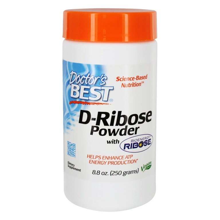 Doctor's Best - D-Ribose with BioEnergy Ribose