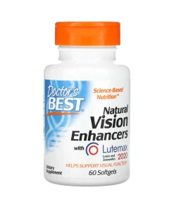Doctor's Best - Natural Vision Enhancers - 60 softgels