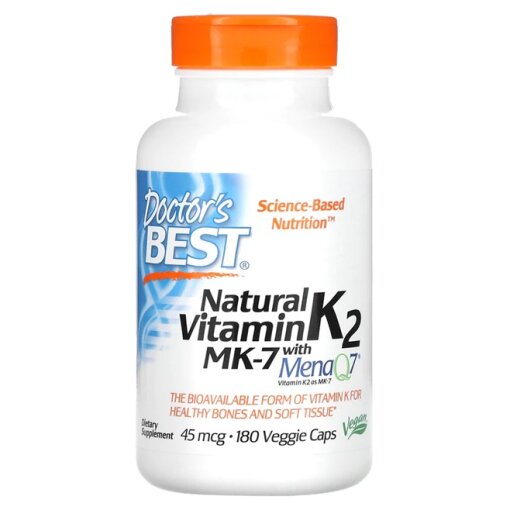 Doctor's Best - Natural Vitamin K2 MK7 with MenaQ7