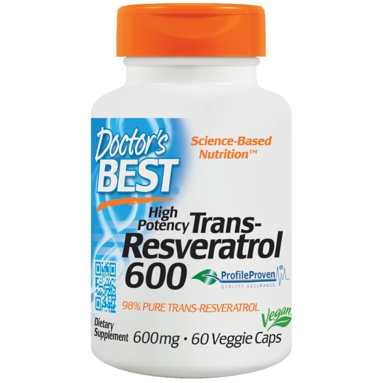 Doctor's Best - Trans-Resveratrol 600