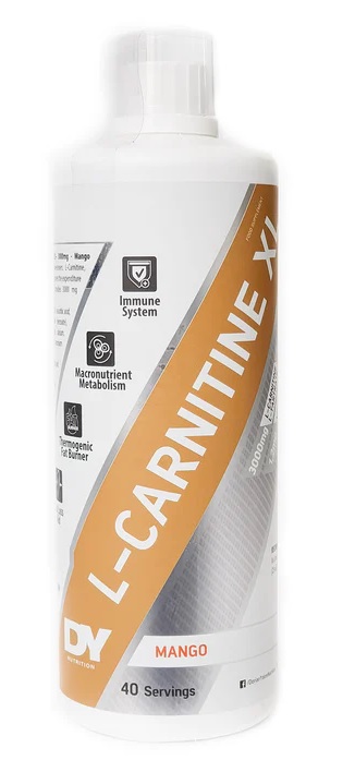 Dorian Yates - Vloeibare L-Carnitine XL, Mango - 1000 ml