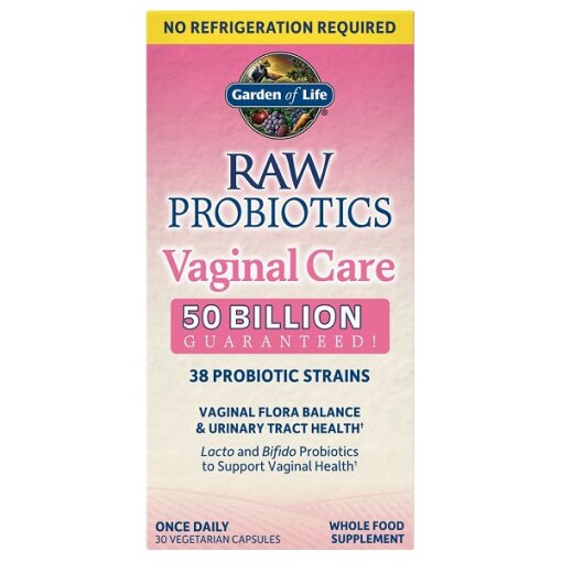 Garden of Life - Raw Probiotics Vaginal Care (Shelf-Stable) - 30 vcaps