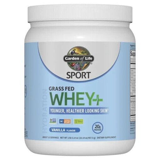 Garden of Life - Sport Grass Fed Whey+ Skin