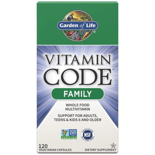 Garden of Life - Vitamin Code Family - 120 vcaps