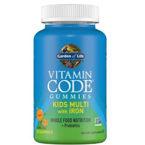 Garden of Life - Vitamin Code Kids Multi with Iron Gummies