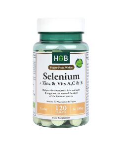 Holland & Barrett - Selenium + Zinc & Vits A