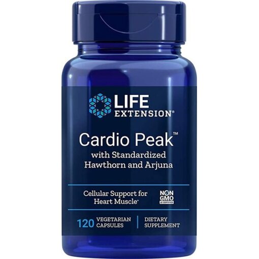 Life Extension - Cardio Peak with Standardized Hawthorn and Arjuna - 120 vcaps