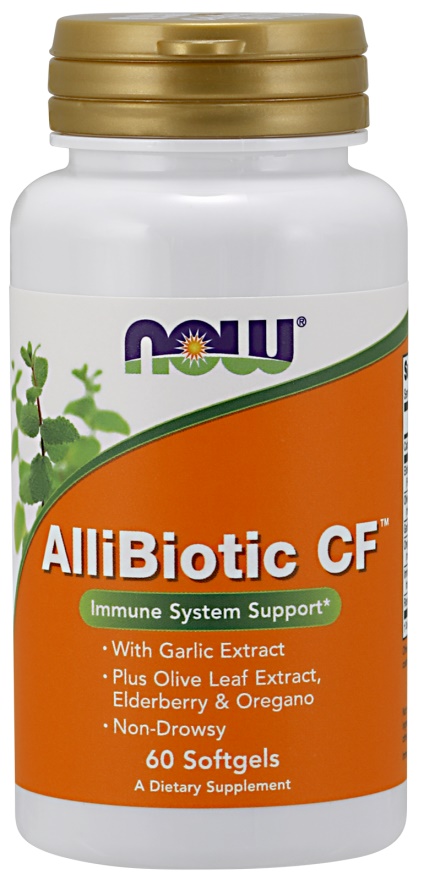 NOW Foods - AlliBiotic CF - 60 zachte capsules