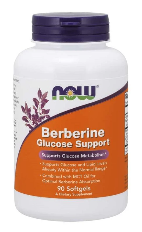 NOW Foods - Berberine Glucose Support - 90 softgels