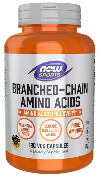 NOW Foods - Branched-Chain Amino Acids - 120 vcaps