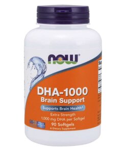 NOW Foods - DHA-1000 Brain Support - 90 softgels