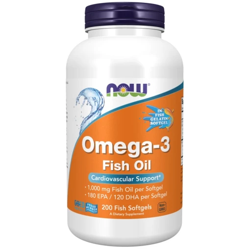 NOW Foods - Omega-3 Fish Oil