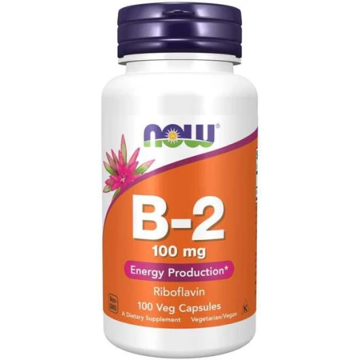 NOW Foods - Vitamin B-2 Riboflavin