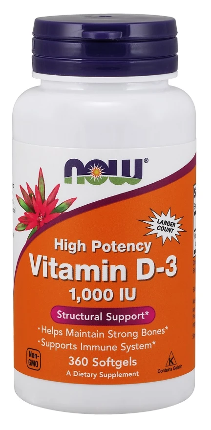 NOW Foods - Vitamin D-3