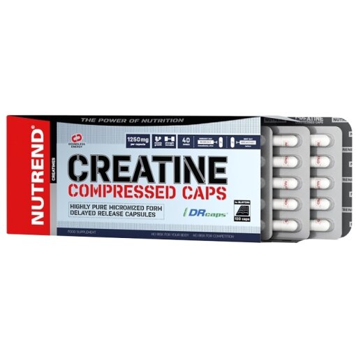 Nutrend - Creatine Compressed Caps - 120 caps