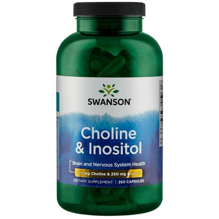 Swanson - Choline & Inositol - 250 caps