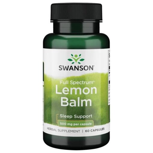 Swanson - Full Spectrum Lemon Balm