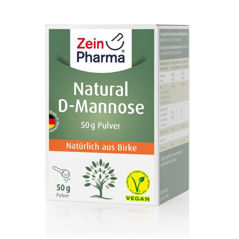 Zein Pharma - Natural D-Mannose Powder - 50g
