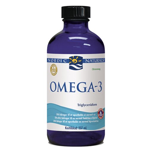(Danish Label) Omega-3 Fiskeolie
