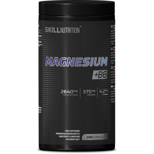 Magnesium + B6 - 180 caps