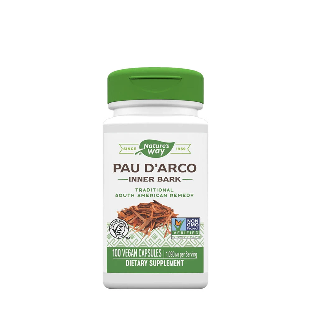 Nature's Way – Pau d'Arco Binnenbast 180 Capsules