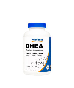 Nutricost - DHEA 25 mg (240 Capsules)