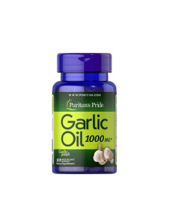 Puritan's Pride Garlic Oil 1000 mg (100 Softgels)
