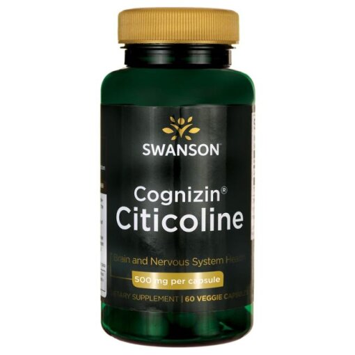SWANSON Cognizin Citicoline 500mg 60vcaps