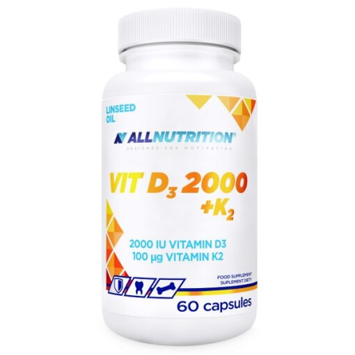 Vit D3 2000 + K2 - 60 caps