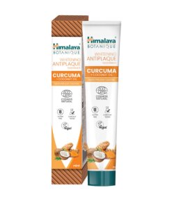 Whitening Antiplaque Toothpaste Curcuma + Coconut Oil