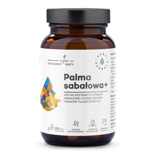 AURA HERBALS Sabal Palm 400 mg (60 caps)