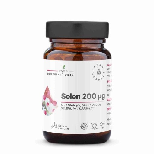 AURA HERBALS Selenium 200 µg (60 caps.)