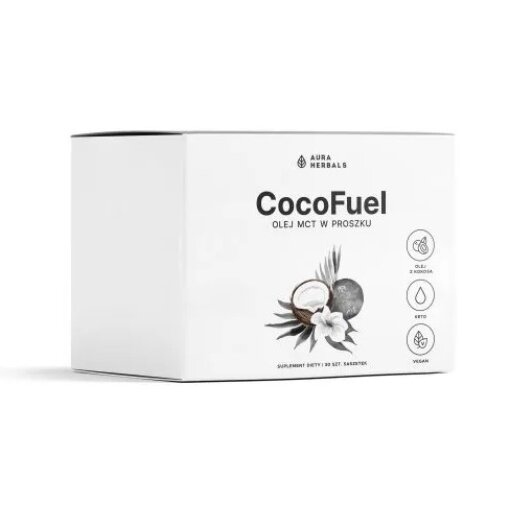 AURA HERLAS - MCT oil powder in sachets (30 pcs.).