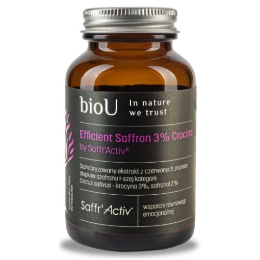 BIOU Efficient Saffron by Saffr'Activ (60 caps)