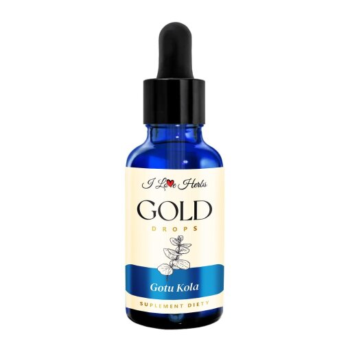 I LOVE HERRBS - Gotu Kola Krople Ziołowe 1:1 (50 ml)