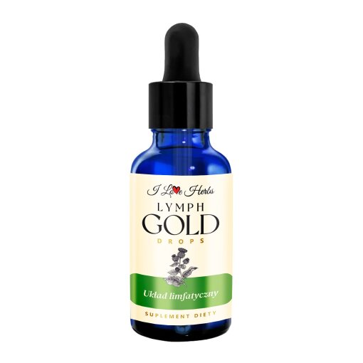 I LOVE HERRBS - LYMPH Gold Drops UKŁAD LIMFATYCZNY (50 ml)