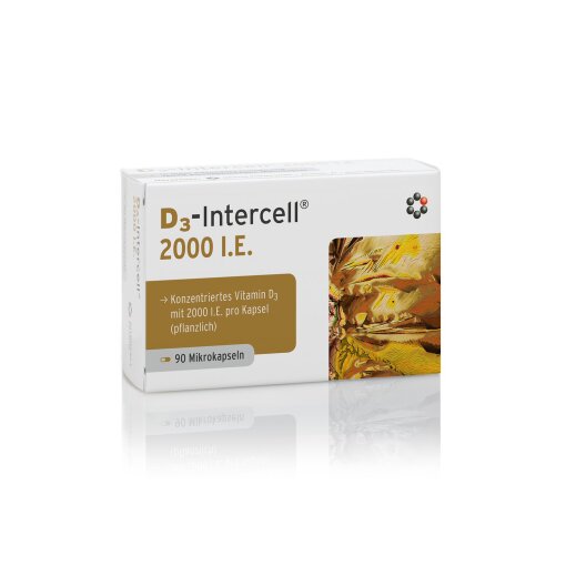 INTERCELL PHARMA D3 Intercell 2000 IU (90 caps)