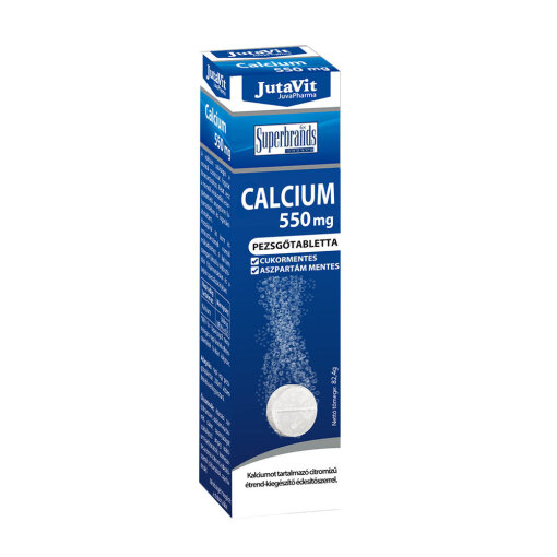 JutaVit Calcium 500 mg effervescent tablet (18 Effervescent Tablets