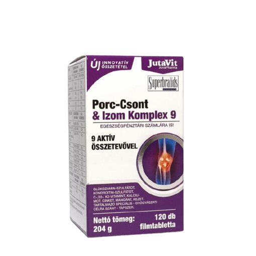 JutaVit Cartilage-Bone-Muscle Complex 9 (120 Tablets)