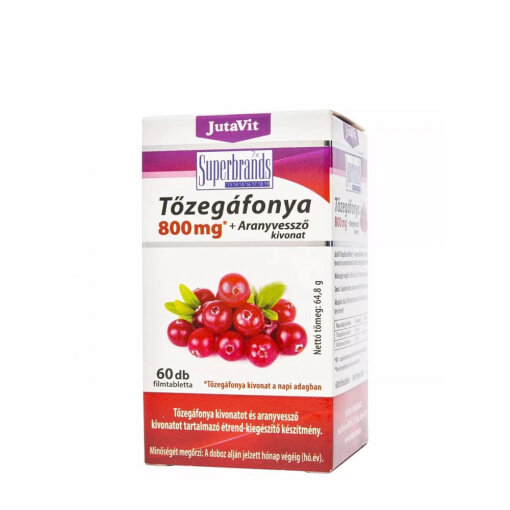 JutaVit Cranberry 800 mg + Goldenrod Extract (60 Tablets)