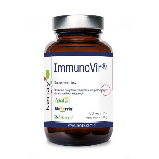 KENAY ImmunoVir - artemizyna andrographis glicyryzyna laktoferyna (60 kaps.)