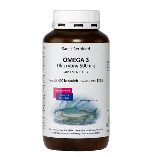 KRAUTERHAUS SANCT BERNHARD Omega 3 Fish Oil Capsules