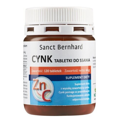 KRAUTERHAUS SANCT BERNHARD Zinc-Immune Lozenges (120 tabs)