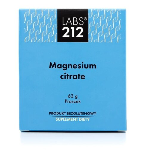 LABS212 Magnesium Citrate (63 g / 2.222 oz.)