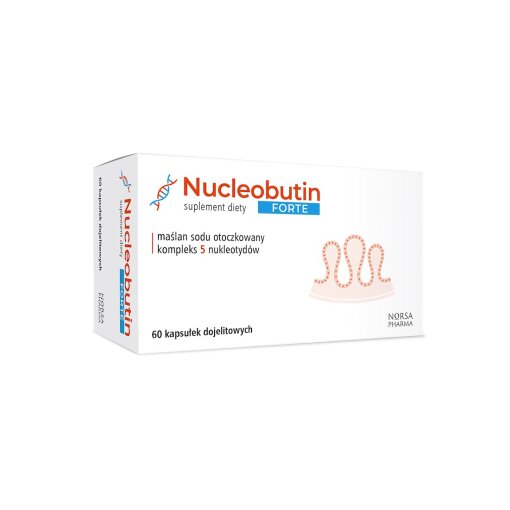 NORSA PHARMA Nucleobutin Forte (60 kaps.)