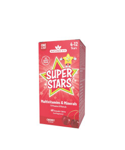Natures Aid Super Stars Multivitamin (60 Chewable Tablets
