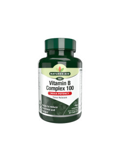 Natures Aid Vitamin B Complex 100 (60 Tablets)
