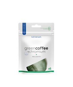 Nutriversum Green Coffee Bean + Chrome (30 Tablets)